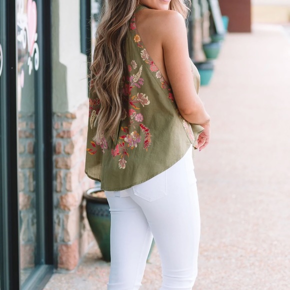 NWT Free People Emily Printed Tank Size Small - Picture 4 of 5